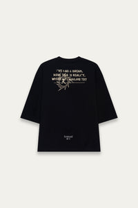 MAYO OVERSIZED 1900 TEE EUPHORIC BLACK