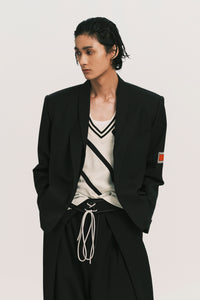 DEAN DRAFT BLAZER EUPHORIC BLACK