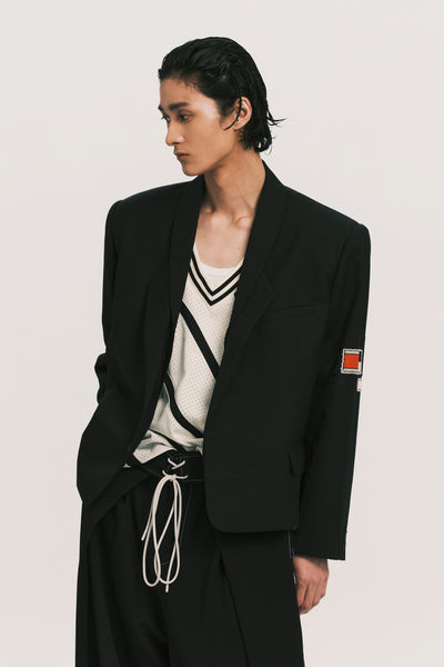 DEAN DRAFT BLAZER EUPHORIC BLACK