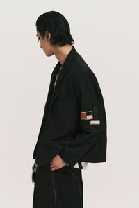 DEAN DRAFT BLAZER EUPHORIC BLACK