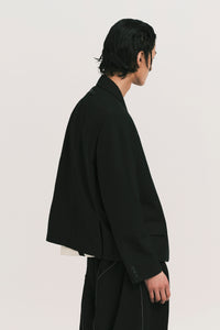 DEAN DRAFT BLAZER EUPHORIC BLACK