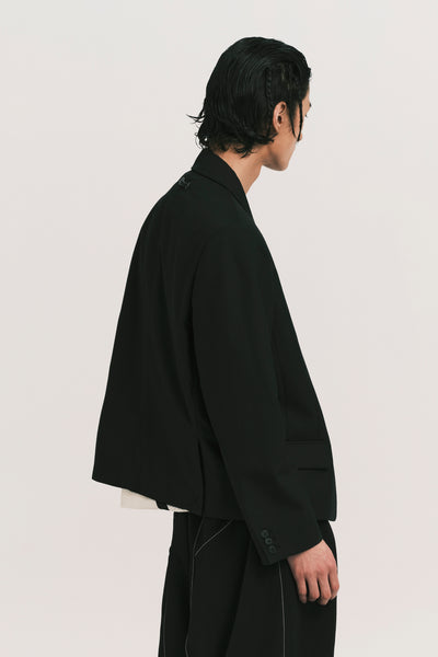 DEAN DRAFT BLAZER EUPHORIC BLACK