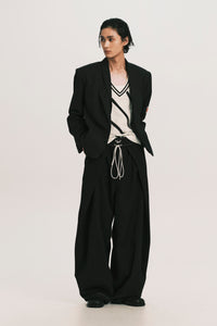 DEAN DRAFT BLAZER EUPHORIC BLACK