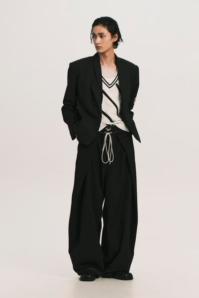 DEAN DRAFT BLAZER EUPHORIC BLACK