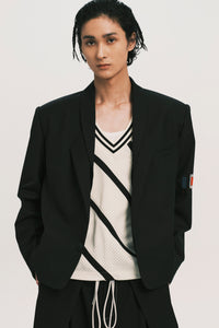 DEAN DRAFT BLAZER EUPHORIC BLACK