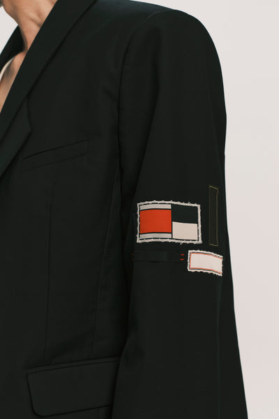 DEAN DRAFT BLAZER EUPHORIC BLACK