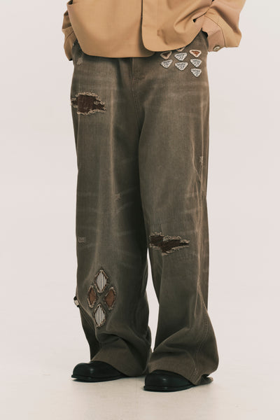 COMPASS JEANS COCO BROWN