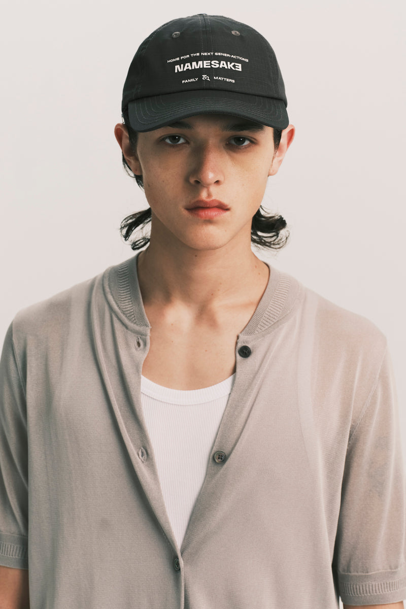 NAMESAKE キャップ GENER-ACTIONS LOGO CAP SLATE GREY (NAMESAKE EXCLUSIVE)