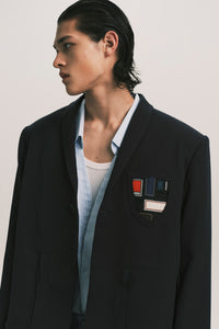 DEAN CAMPUS BLAZER DEPTH BLUE