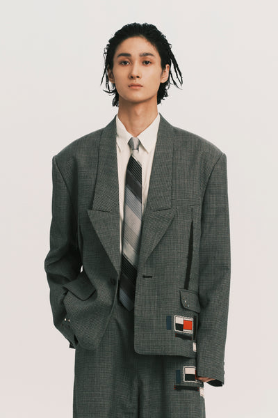 DEAN SOUVENIR BLAZER PLUME GREY