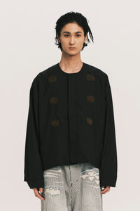 ELMER DUFFLE JACKET DEPTH BLUE