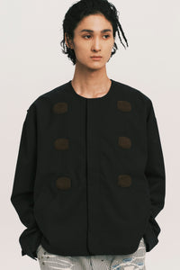 ELMER DUFFLE JACKET DEPTH BLUE