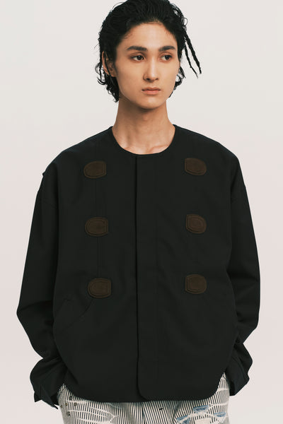 ELMER DUFFLE JACKET DEPTH BLUE