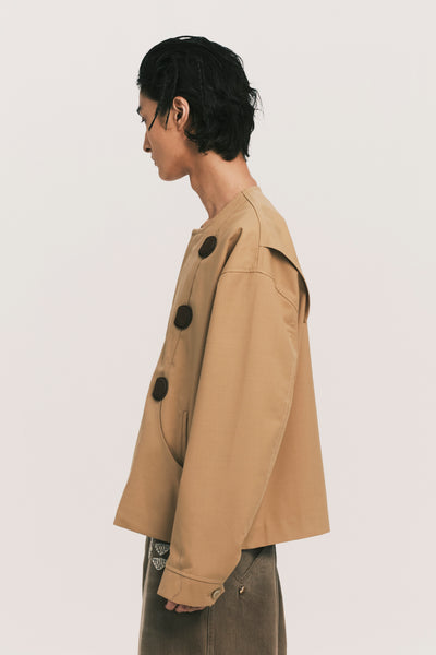 ELMER DUFFLE JACKET SCOUT KHAKI