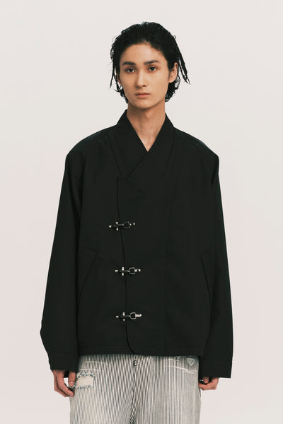 BRAUN BOMBER JACKET EUPHORIC BLACK