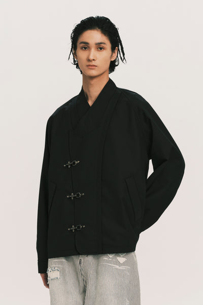 BRAUN BOMBER JACKET EUPHORIC BLACK
