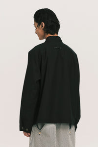 BRAUN BOMBER JACKET EUPHORIC BLACK