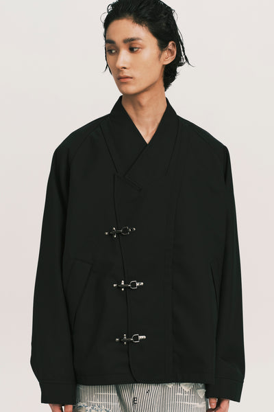 BRAUN BOMBER JACKET EUPHORIC BLACK