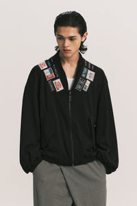 DANNY W.T. BOMBER JACKET EUPHORIC BLACK (NAMESAKE EXCLUSIVE)