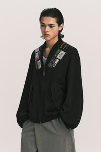 DANNY W.T. BOMBER JACKET EUPHORIC BLACK (NAMESAKE EXCLUSIVE)