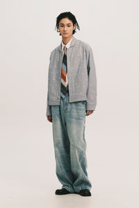 ANCOR SHAWL JACKET WATER STRIPE