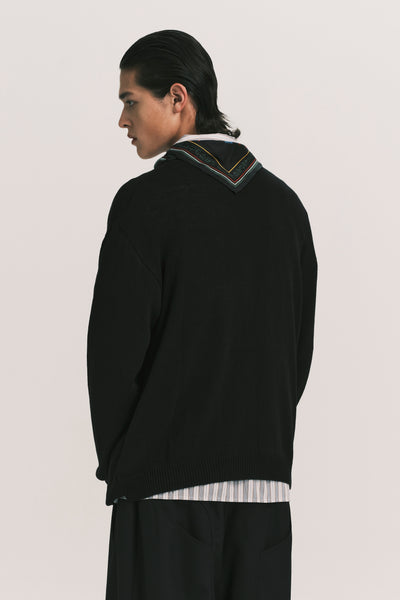 TWIST SWEATER EUPHORIC BLACK (NAMESAKE EXCLUSIVE)