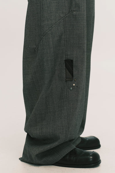 LANKA PLEATED WIDE TROUSERS PLUME GREY
