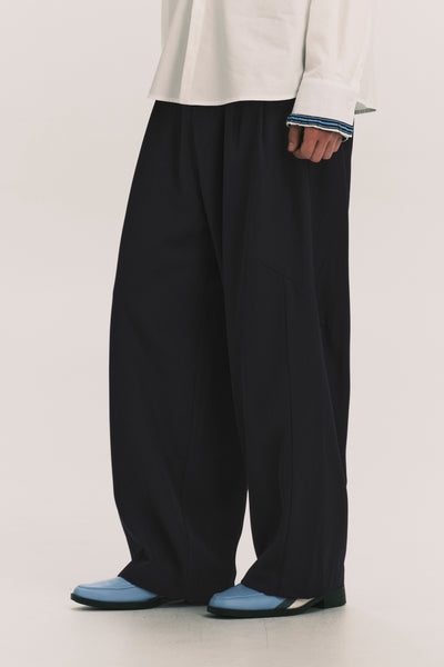 FOLDING STRAIGHT LEG PANTS DEPTH BLUE (NAMESAKE EXCLUSIVE)