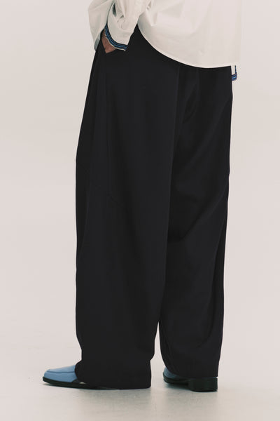 FOLDING STRAIGHT LEG PANTS DEPTH BLUE (NAMESAKE EXCLUSIVE)
