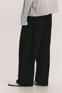FOLDING STRAIGHT LEG PANTS EUPHORIC BLACK (NAMESAKE EXCLUSIVE)