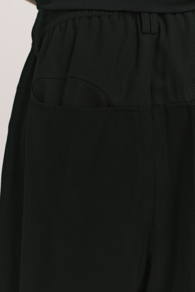 FOLDING STRAIGHT LEG PANTS EUPHORIC BLACK (NAMESAKE EXCLUSIVE)
