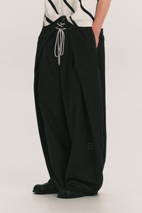 FOLDING WIDE SWIM TROUSERS EUPHORIC BLACK