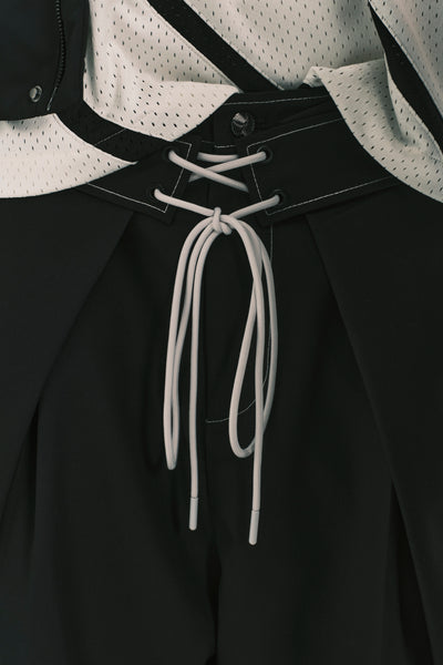 FOLDING WIDE SWIM TROUSERS EUPHORIC BLACK