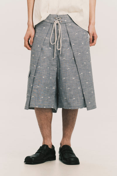 LAUREN SWIMTRUNK SHORTS WATER STRIPE