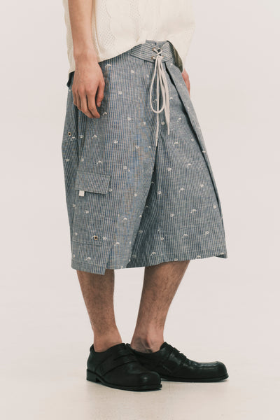 LAUREN SWIMTRUNK SHORTS WATER STRIPE