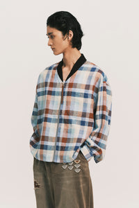 N-CREW FLIGHT SHIRT JACKET GRAND PLAID