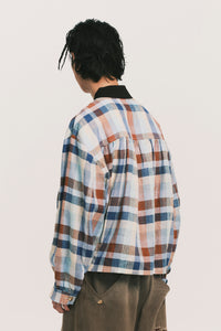 N-CREW FLIGHT SHIRT JACKET GRAND PLAID