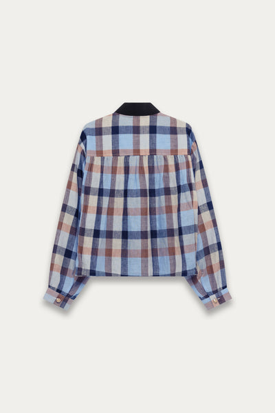 N-CREW FLIGHT SHIRT JACKET GRAND PLAID
