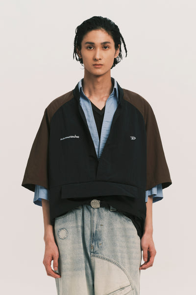 LUCIEN SS PULLOVER DEPTH BLUE