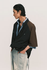 LUCIEN SS PULLOVER DEPTH BLUE