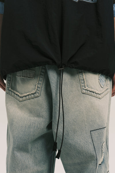 LUCIEN SS PULLOVER DEPTH BLUE