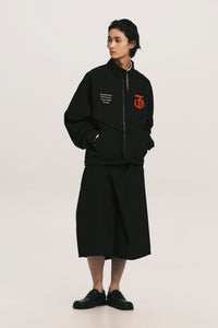 DAVID TRACK JACKET EUPHORIC BLACK