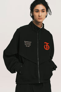 DAVID TRACK JACKET EUPHORIC BLACK