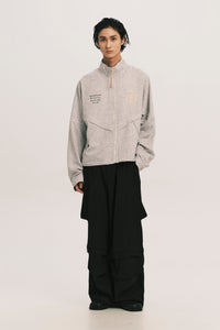 DAVID TRACK JACKET RECYCLE PLAID