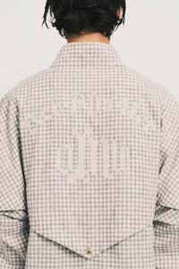 DAVID TRACK JACKET RECYCLE PLAID