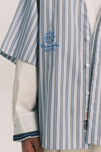 VACAE SS SHIRT ASHEN BLUE