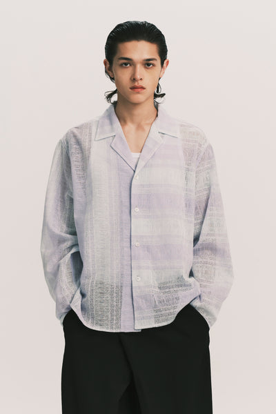 MALI FLOATY SHIRT PUFF GRAPE