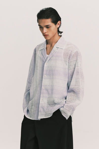 MALI FLOATY SHIRT PUFF GRAPE