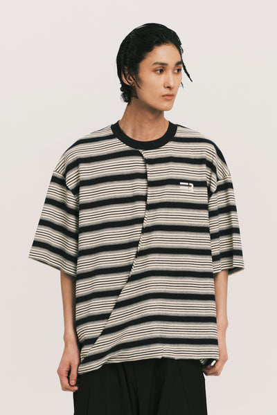 JODYE TWIST TEE IVORY INK