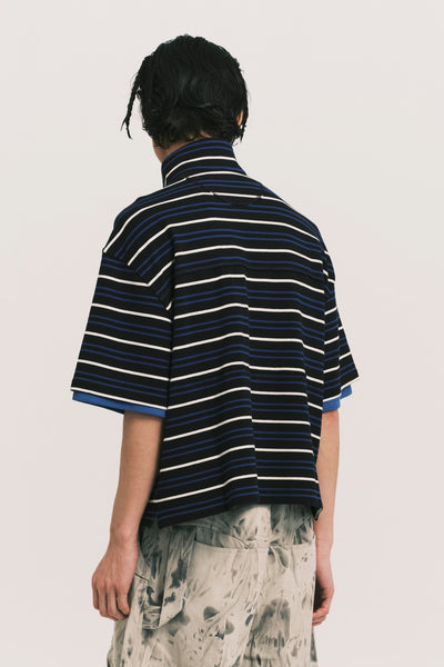 BRAT SS POLO SHIRT NOIR TEMPO